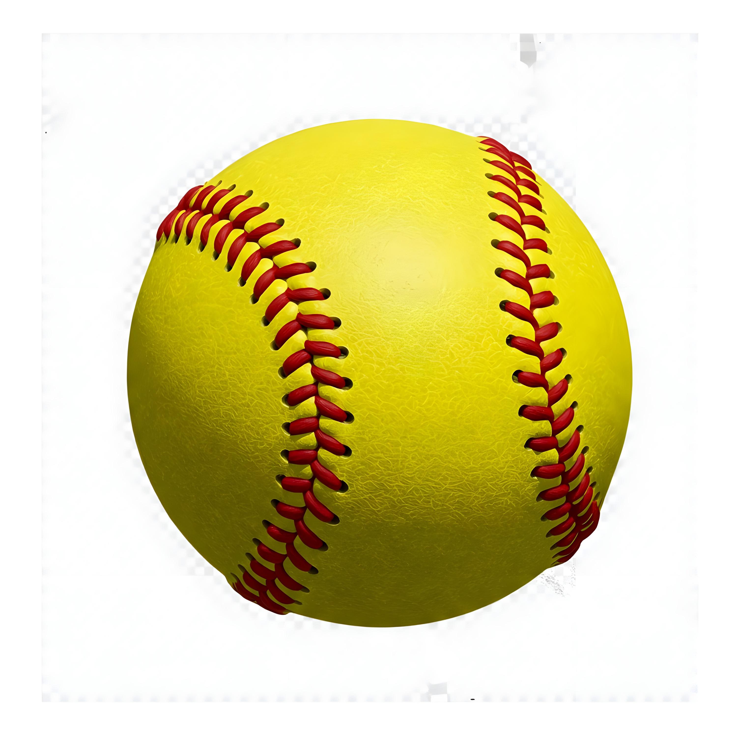 Softball Ball PNG for Sublimation – High-quality Sports Ball Design ...