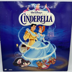 Vintage Walt Disney Cinderella Laserdisc (1995) - Masterpiece Edition