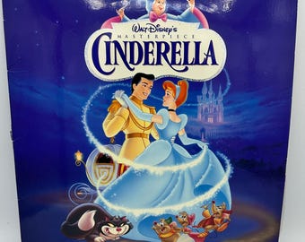 アラジンのビンテージ レーザー ディスク。CAV レターボックス