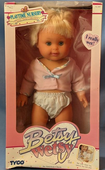 1994 Tyco Betsy Wetsy Doll #8347 NRFB - Etsy