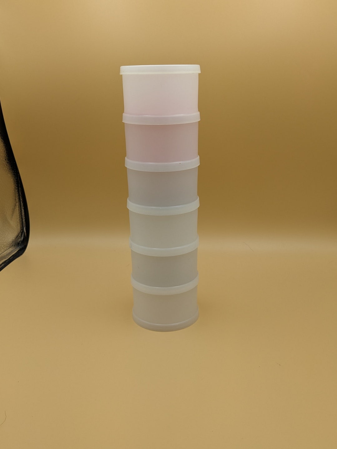 Vintage Tupperware Ice Cream Sandwich Maker Pink/white/brown Etsy