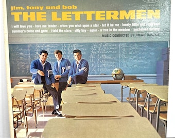 The Lettermen Vinyl LP Jim, Tony and Bob (1962 Mono Capitol)