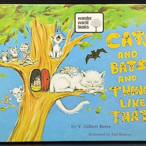 Cats And Bats And Things Like That By Gilbert Beers 1973