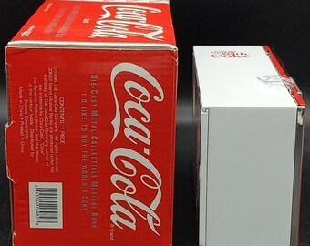 Coca Cola Die Cast Musical Bank 1996 by Enesco #169706