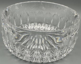 Vintage Gorham Crystal Bowl, Althea Etched Pattern (5.5" Wide)