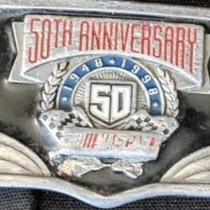 1998 NASCAR 50th Anniversary Special Edition Belt Buckle #1937