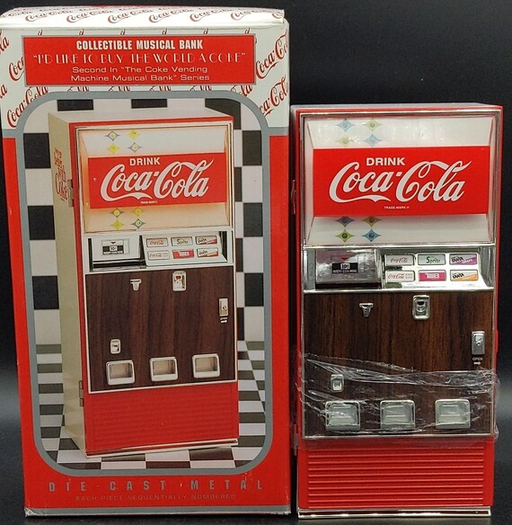 Coca Cola Die Cast Musical Bank 1996 by Enesco #169706