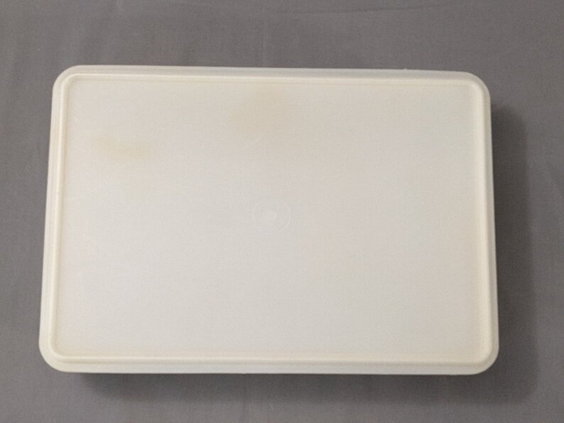 Vintage 1958 Tupperware Rectangular Deli Meat Cake Keeper With Etsy