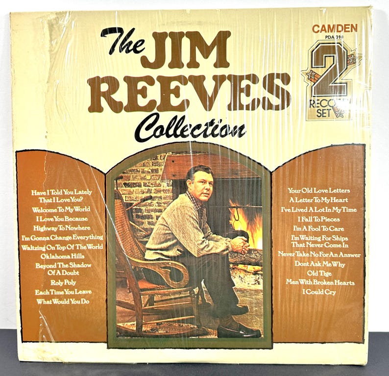 Jim Reeves Compilation: Classic Country Songs (2xlp Gatefold) - Etsy