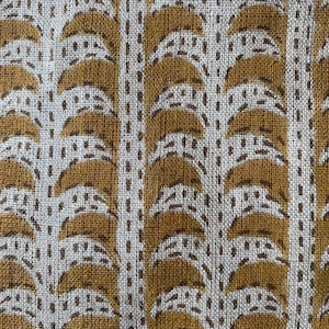 58&quot; inches Indian Hand Block Print Fabric, Indian Linen Fabric, Block Print Fabric, Designer Floral Printing Fabric, Upholstery fabric,