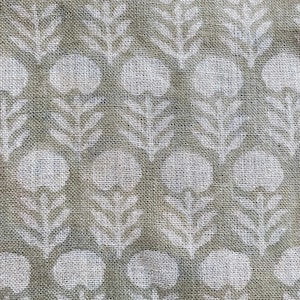 58" inches Indian Hand Block Print Fabric, Indian Linen Fabric, Block Print Fabric, Designer Floral Printing Fabric, Upholstery fabric,