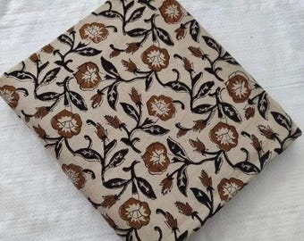 Tela de algodón Ingrid cortada a medida para acolchado, costura, estampado en bloque, tapicería, cojines versátiles para bricolaje, cortinas, bolsos y proyectos de manualidades.