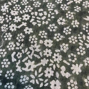 58&quot; inches Indian Hand Block Print Fabric, Indian Linen Fabric, Block Print Fabric, Designer Floral Printing Fabric, Upholstery fabric,