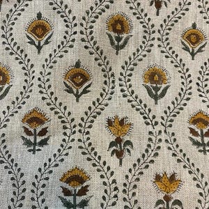 Esme Block Printed Linen