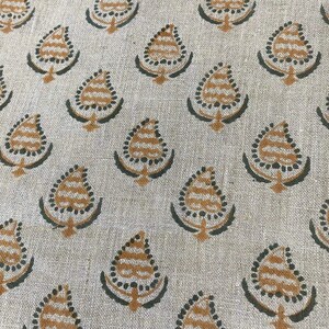 KAROUTT Indian Hand Block Print Fabric