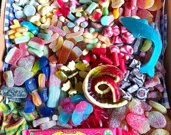Pick N Mix Sweets - Fizzy, Jelly, Mixed Sweets - FREE DELIVERY