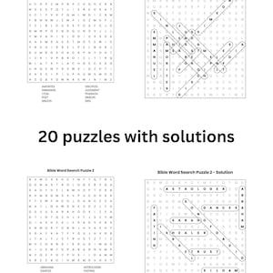Search for the word - Bible word search *DIGITAL DOWNLOAD*