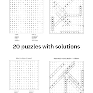 Search for the word - Bible word search *DIGITAL DOWNLOAD*