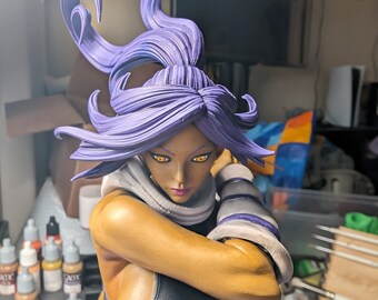 Commission Paint Job - Yoruichi Fan Art - Bleach Character Fan Art - 14" Height