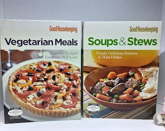 Good Housekeeping Cookbook Vegetarian Meals Soups & Stews Illustrated Recipes