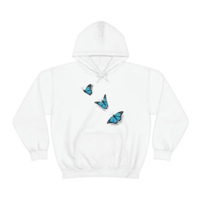 Butterfly Blurst Black Hoodie