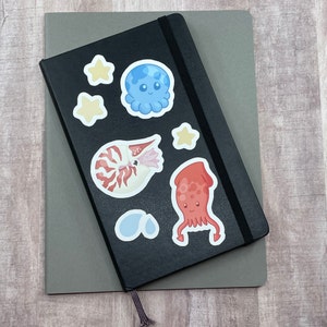 Cephalopod Vinyl Sticker/Decals Pack