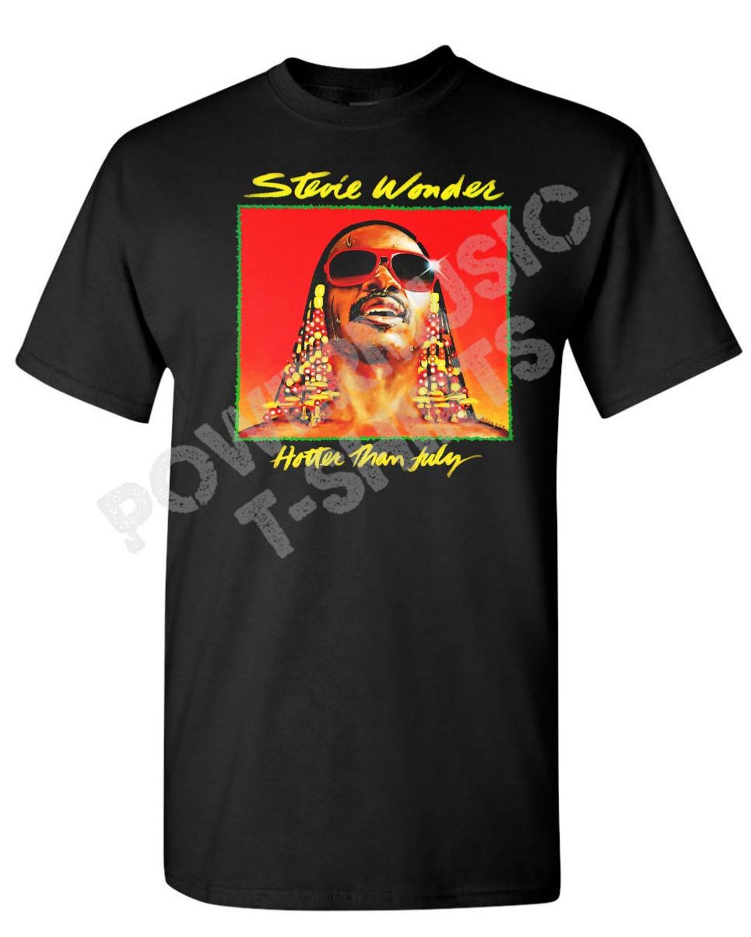 VINTAGE | Hotter Than July Stevie T-shirt, Gift for Fan, American