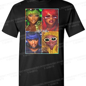 Lil'Kim The Notorious KIM フルグラフィックシャツ Lil'Kim The Notorious KIM フルグラフィックシャツ Lil'Kim The