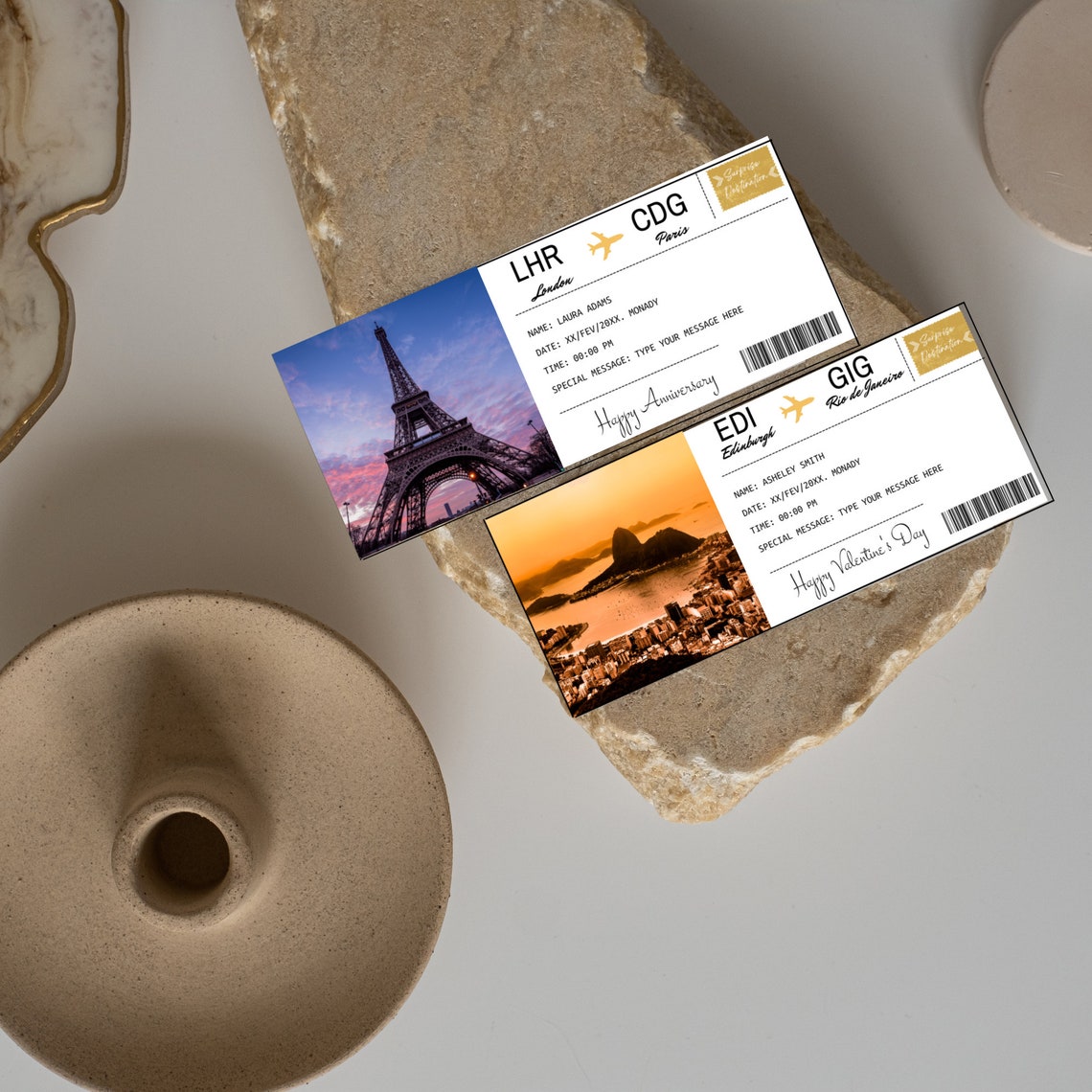 Editable Boarding Ticket Template, Surprise Airline Gift, Surprise ...