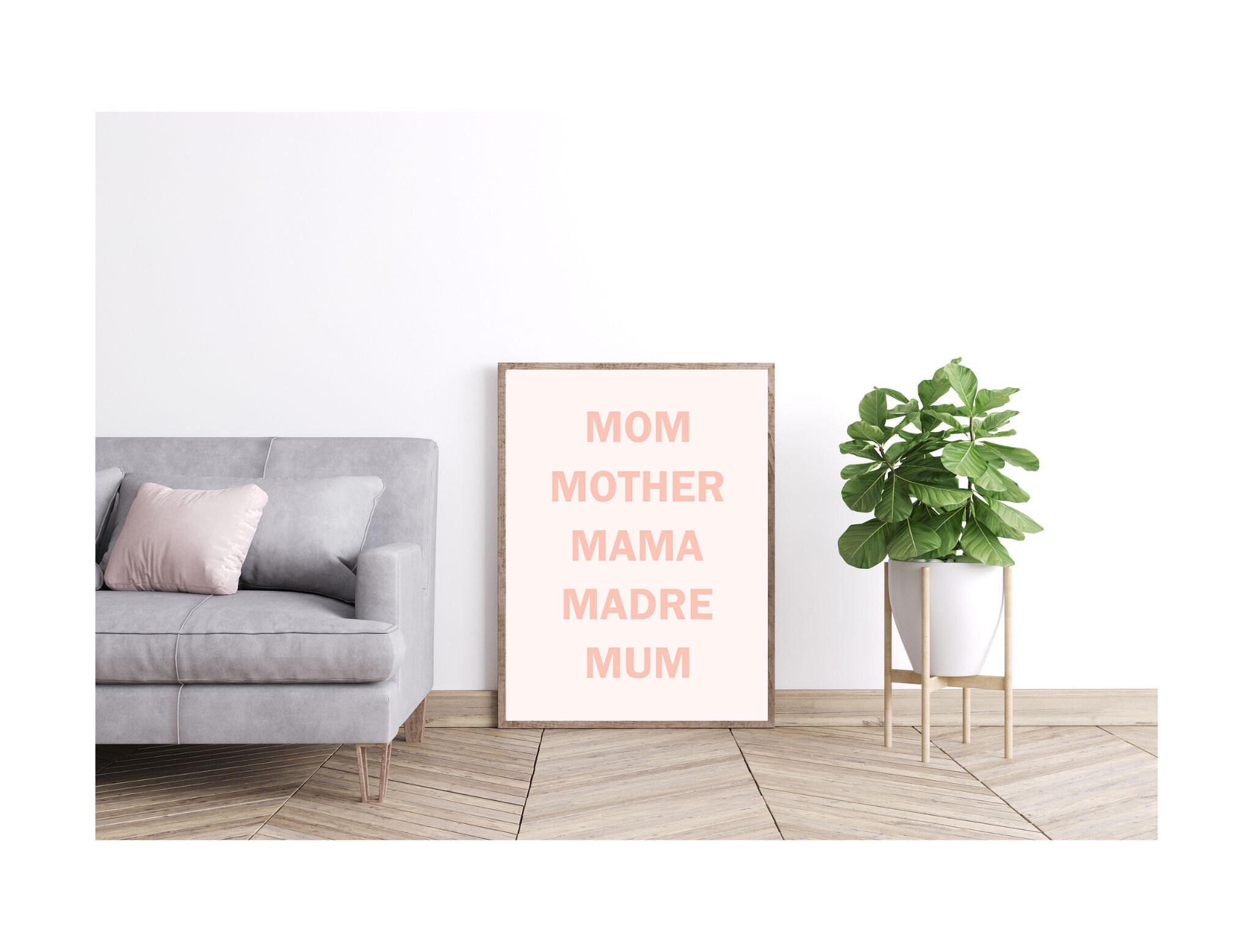 Mothers Day Wall Art | Mothers Day Poster Gift | Mothers Day Wall Decor ...