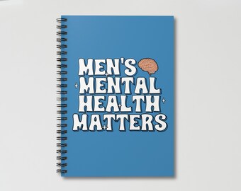 Men's Mental Health Matters, Mental Health Matters, Mental Health For Men, School Psychologists, Counselor Gifts, Mens Mental Health Matters