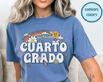 Cuarto Grado, Maestra Cuarto Grado, Camisas De Maestra, Maestra Español, Maestra Shirt, Maestra Gift, 4th Grade Teacher Shirt, 4th Grade