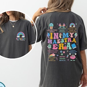 In My Maestra Era, In My Teacher Era Shirt, In My Teacher Era, Dual Language Teacher, Camisa De Maestra, Maestra Era, Teacher Era Shirt