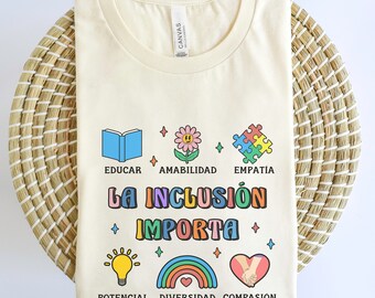 Inclusion Matters Tshirt, Inclusion Matter, Autism Awareness T Shirts, Neurodiversity Shirt, Special Education Shirt, Sped Teacher Shirt