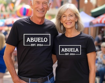 Regalo Para Los Abuelos, Dia De Los Padres, Grandparents Gift, Abuelo Gift, Abuela Gift, Grandparent Present, Abuelos, Camiseta Para Abuelos