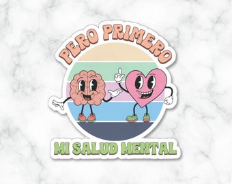 Mental Health Sticker, Mental Health Stickers, La Salud Mental Importa, Salud Mental Sticker, Mental Health Gift, Mental Health Awareness