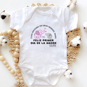 Feliz Dia De La Madre, Dia De La Madre Personalizado, Nosso 1º Dia das Mães, Nosso Primeiro Dia das Mães Juntos, Regalo Para Dia De Las Madres