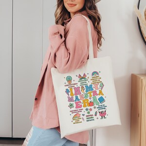 In My Maestra Era Tote Bag, in My Teacher Era Tote Bag, Canvas Tote Bag ...