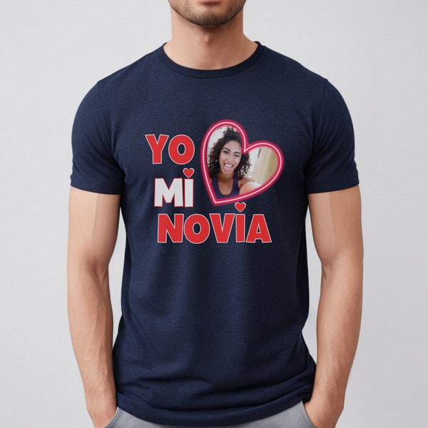 Yo Amo Mi Novia, Camiseta Para Novio, I Love My Girlfriend, Camisa Personalizada, Personalized Shirt For Boyfriend, I Love My Girlfriend