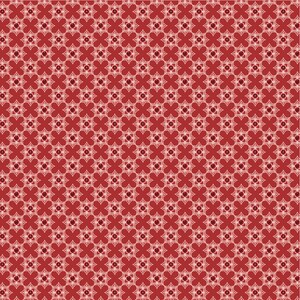 Puede incluir: Un fondo rojo con un patr&oacute;n repetitivo de formas geom&eacute;tricas blancas. El patr&oacute;n est&aacute; formado por peque&ntilde;os cuadrados y c&iacute;rculos.
