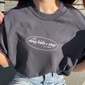 Stray Kids Stay Shirt, SKZ Tee, Minimalist Tshirt, Subtle Kpop Merch, Stray Kids Rock-Star, Concert Outfit, STAY Gift