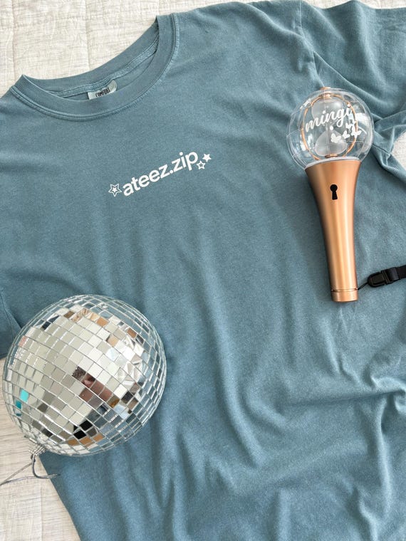 Ateez Title Track Shirt, ATZ Tee, Subtle Kpop Merch, Y2K