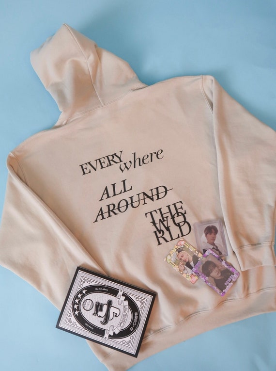 Satdflie Stray Kids Unisex Hoodies Gedrukt Sweatshirt voor Mannen