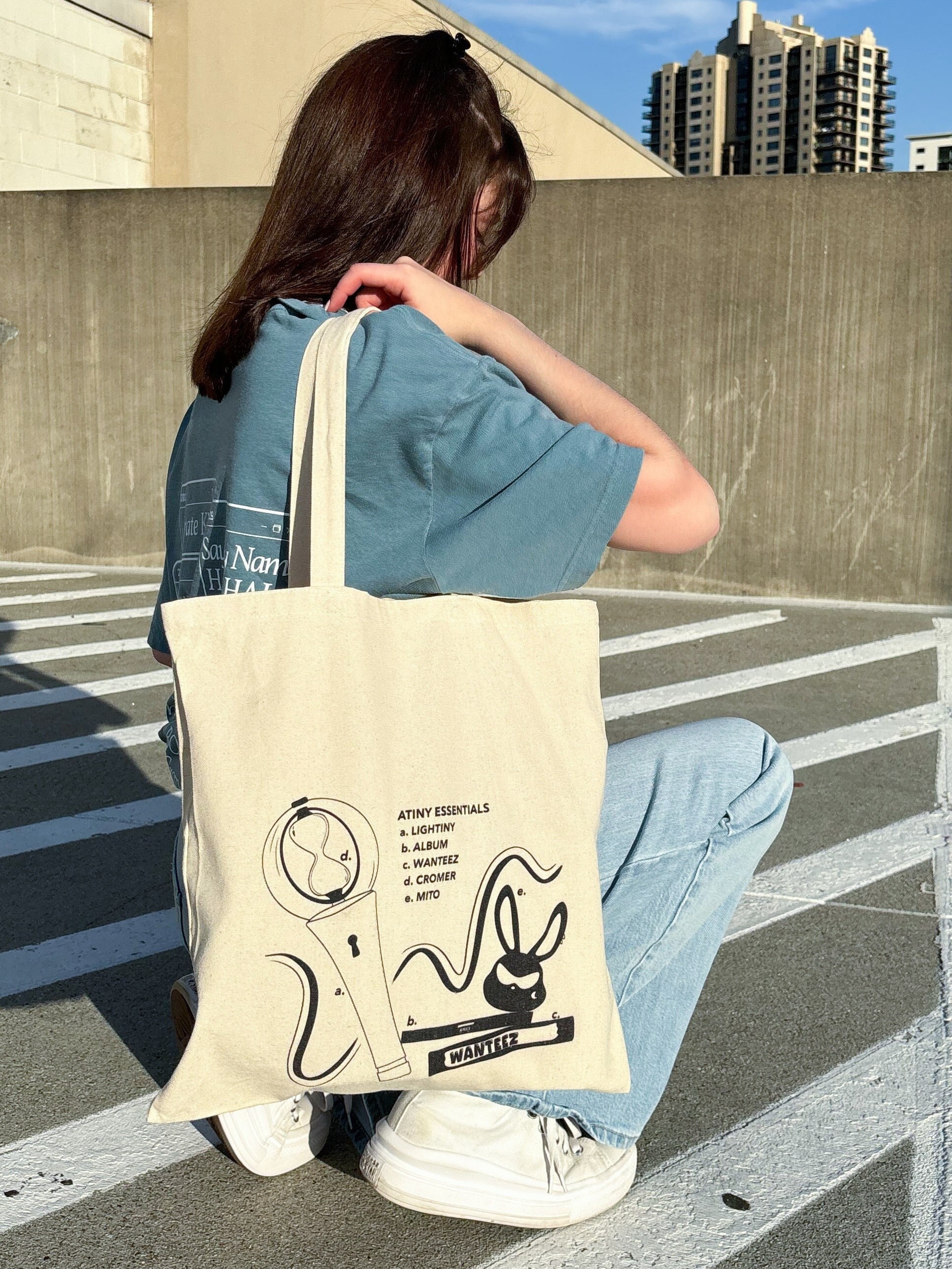 Tote Bag Ateez - Etsy