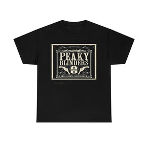 Peaky Blinders Birmingham Gangster Heavy Cotton Tee