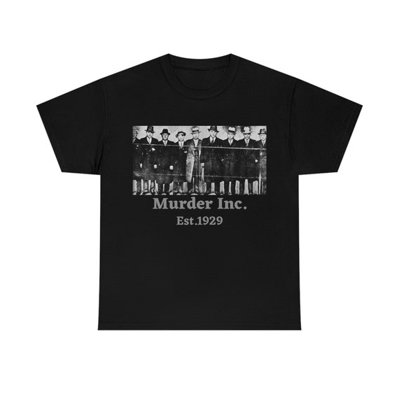 Murder Inc. Est 1929 Gangster Heavy Cotton Tee - Etsy
