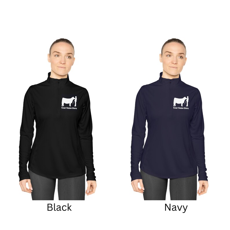Personalized Livestock Pullover Jacket for Livestock Shows