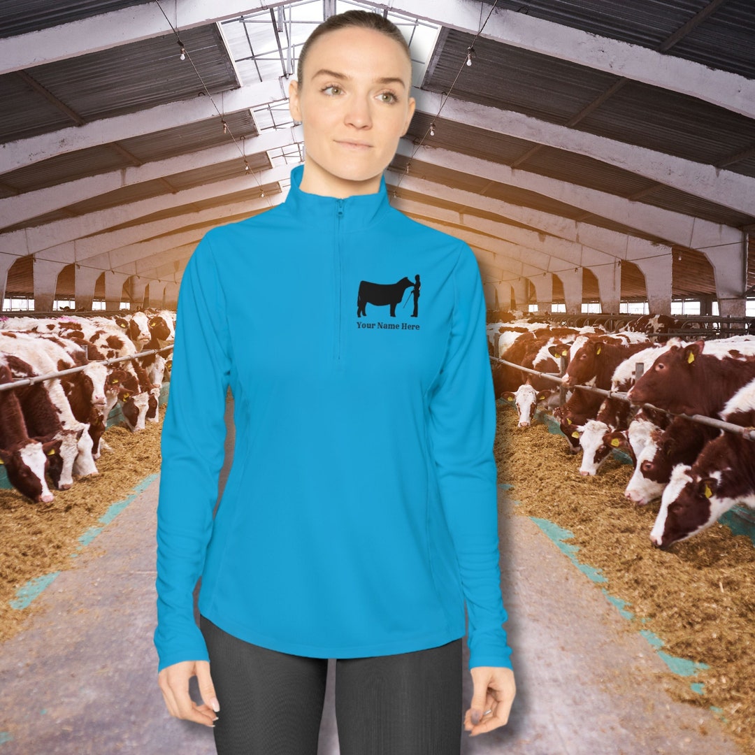 Personalized Livestock Pullover Jacket for Livestock Shows