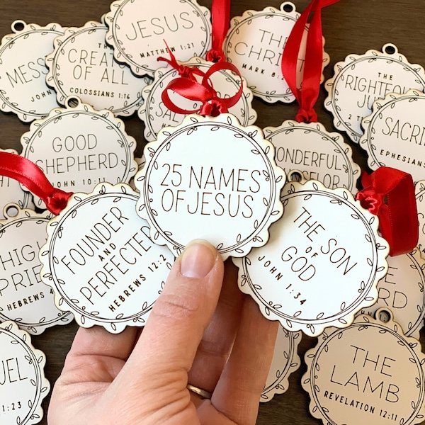 Christian Ornaments Etsy