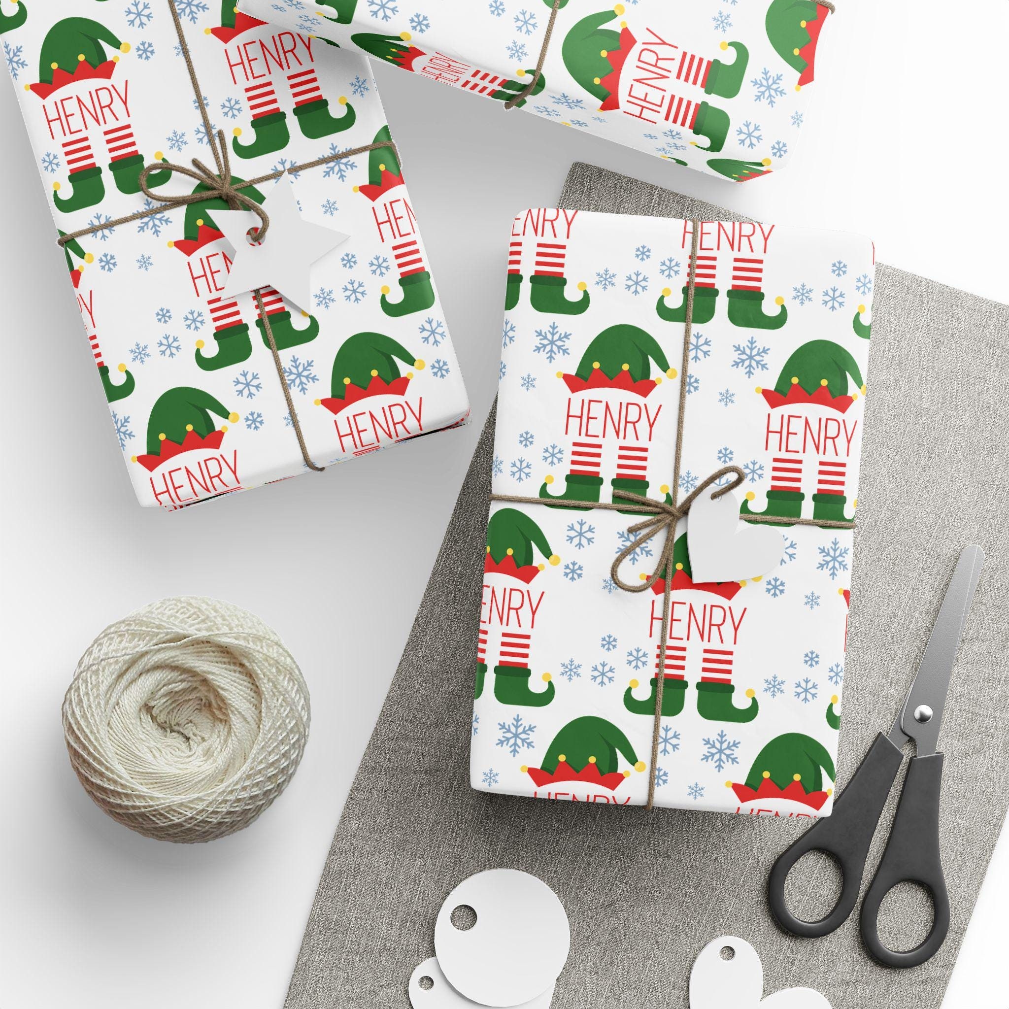 Custom Photo Christmas Wrapping Paper – Personalized Gift Wrap Rolls For Birthdays, Holidays, Kids